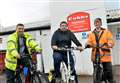 Bakery staff turn to pedal power