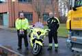 Blood Bikes charity receives donation from Highland fuel company for vital courier service 