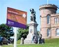 Signs at Inverness Castle point to red faces at Highland Council