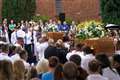 Thousands gather to mourn deaths of teenagers that sparked Ely riot
