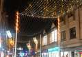 Inverness Christmas lights on High Street appear faulty 