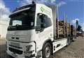 Highland electric timber truck hits the road in drive to net zero