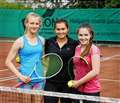 Teenagers train with grand slam qualifier