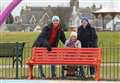PICTURES: Colourful benches added to complement 'splash' park in memory of a very special boy