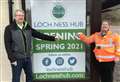 Community by Loch Ness takes ownership of building as plans to create tourism and green transport hub moves closer 