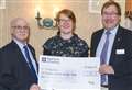 Mental health charity Mikeysline receives donation from the Rotary Club of Inverness Loch Ness