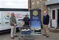 Rotary Club makes donation to Highland Foodbank from funds raised during lockdown