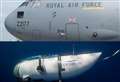 RAF Lossie steps up in Titanic submersible search 