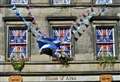 Inverness store flies flags for coronation