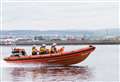 Lifeboats go to rescue of dog after it swims too far out into Beauly Firth