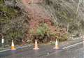 Delays expected on A82 after landslide causes partial closure of trunk road