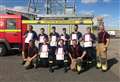 Young people given taste of firefighting at Inverness