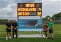 Highland Rugby Club unveils new electronic scoreboard