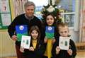 Inverness primary pupil's design picked for MSP Edward Mountain's Christmas Card