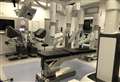 Raigmore surgeons use robot on patient