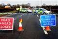 Two dead and two injured in car crash involving police vehicle in Shropshire