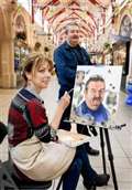 Inverness College UHI artist paints striking images of Victorian Market shopkeepers