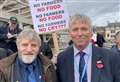 NFU rallies at the Scottish Parliament declaring 'food needs a farmer' 