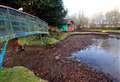 PICTURES: Whin Park pond is now drained