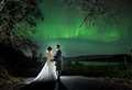 WATCH: Inverness newly-weds illuminated in breathtaking Northern Lights picture 