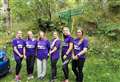 Dava Way walk raises £3000 for Pancreatic Cancer UK