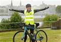 Epic trip for novice cyclist’s good cause