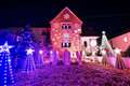 Bristol couple provide festive cheer by using 28,000 bulbs to light up home