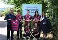 SHINTY: Fort Augustus school receives four figure donation for team kit