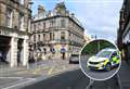 Police hunt culprit who damaged car while it was being driven in Inverness city centre 