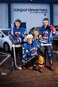 Ice hockey squad take up challenge
