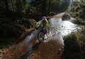 Making a splash on Cairngorms cycle