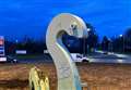 Nessie gets facelift as repairs on Inverness roundabout statue go ahead
