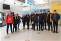 Glen Urquhart High School pupils tour Inverness Airport on 'Week of Work' experience