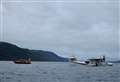 Monster seaplane weighing 10 tonnes to be lifted from Loch Ness at noon