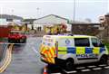 Firefighters stand down after fire in dressing room at Clachnacuddin Football Club ground