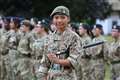 Girl who came from Philippines with no English given Army cadets’ highest rank