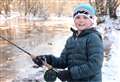 Salmon fishing season gets flowing in Nairn as youngster makes first cast