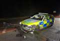Man sentenced after A9 crash with police vehicle