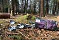 Kids' woodland used as drugs and drinking den