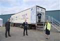 Mobile testing unit in Inverness