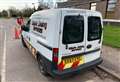 'Abandoned' van removed from hospital car park