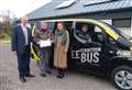 Community bus hits the road