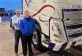 Truck naming honour raises money for Archie Highland charity