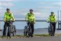 Cycling the beat: Police in Inverness now have access to bikes to attend 'local issues'