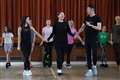 Riverdance stars pass on tips to budding Irish dancers from Ukraine