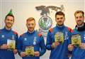 Inverness Caledonian Thistle players join Beards for Bairns charity effort