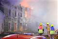 Fire guts derelict Inverness building in dramatic blaze