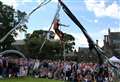Aerial theatre flies high at Lyth Family Festival