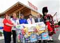 Disability sports stars open new Inverness Tesco