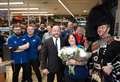 IN PICTURES: Colleagues get engaged at the checkouts inside Inverness Aldi 